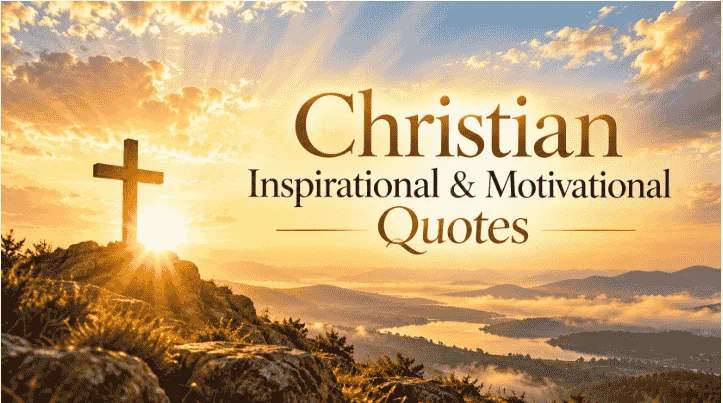 Christian Inspirational & Motivational Quotes 